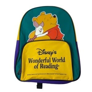 Disney’s Wonderful World Of Reading Winnie The Pooh Children’s Book Bag